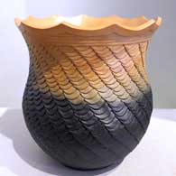 Wyandot potter Jamie Zane Smith created this polychrome jar
