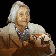 Acoma Pueblo potter Lucy Lewis Lucy Lewis