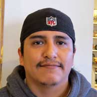 Titus Davis, a young potter from Acoma Pueblo A potter from Acoma Pueblo named Titus Davis
