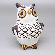 Polychrome owl figure
 by Frances Torivio of Acoma