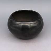 Black bowl
 by Carmelita Dunlap of San Ildefonso