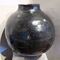Mother of Margaret, Large polish black storage jar
 by Sarafina Tafoya of Santa Clara