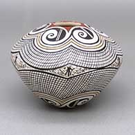 Small jar with a geometric design
 by Rainy Naha of Hopi