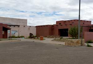 The Hopi Cultural Center from the parking lot