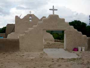 Mission church at Picuris Pueblo