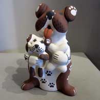 Canine storyteller figure