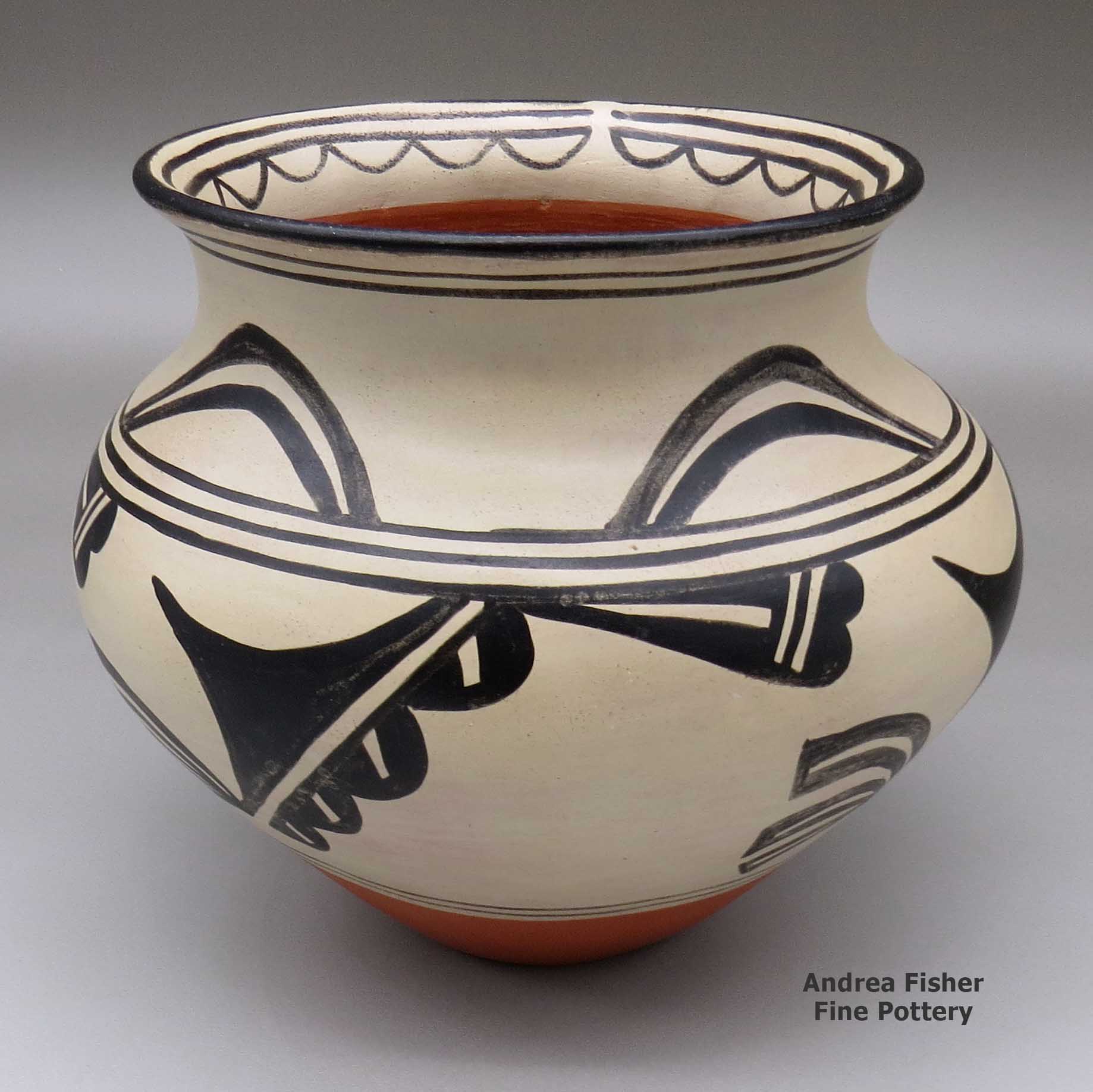 工芸品 Santo domingo pueblo pottery Santo Domingo Pueblo SDP Native Art Pottery Bowl Signed | eBay