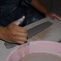 Still flattening the clay