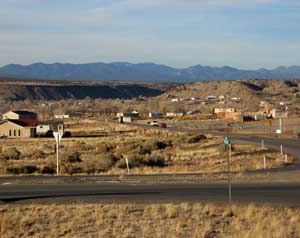 The view west at San Felipe